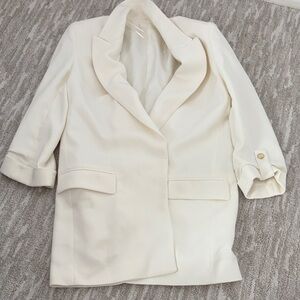 Chic Cream Women's Blazer